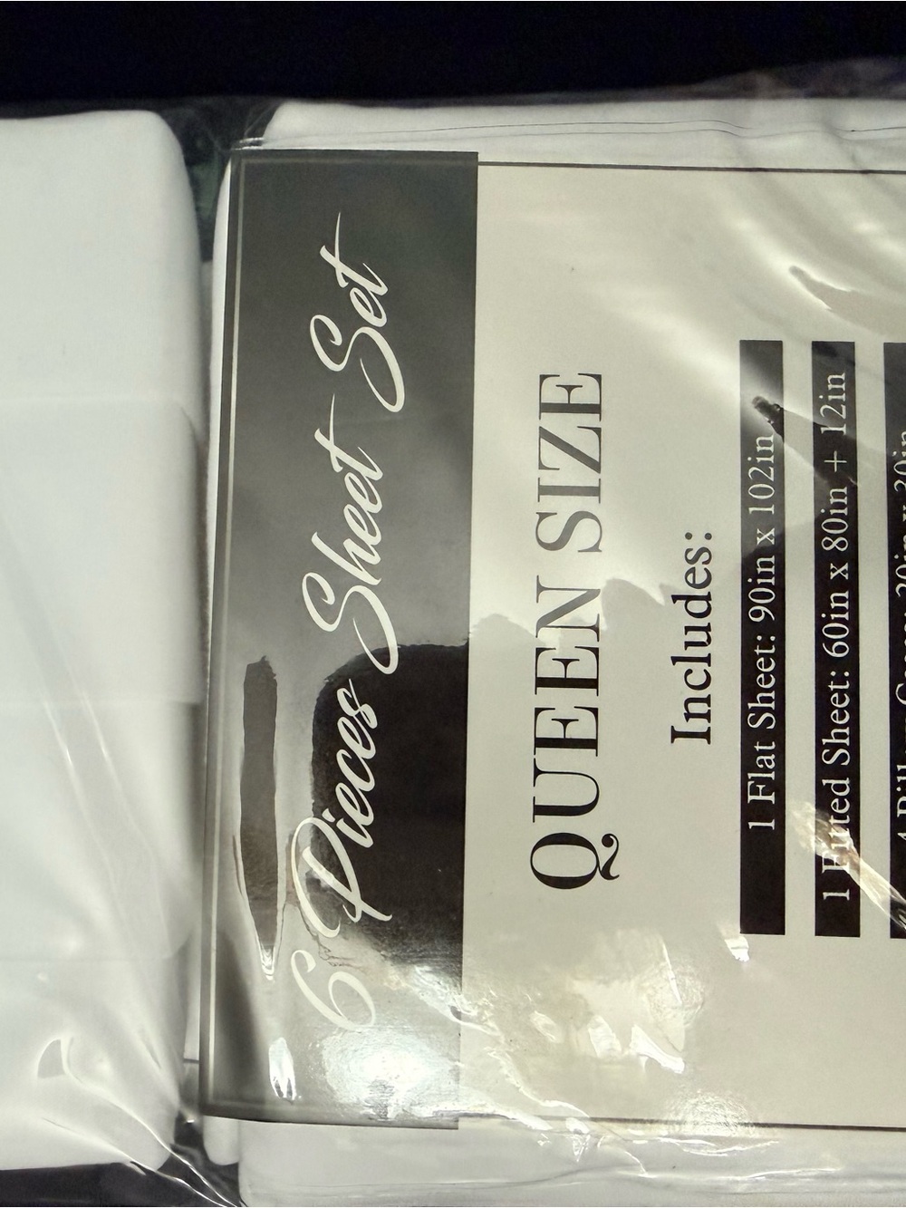 Hotel Collection Queen Sheet Set - White
